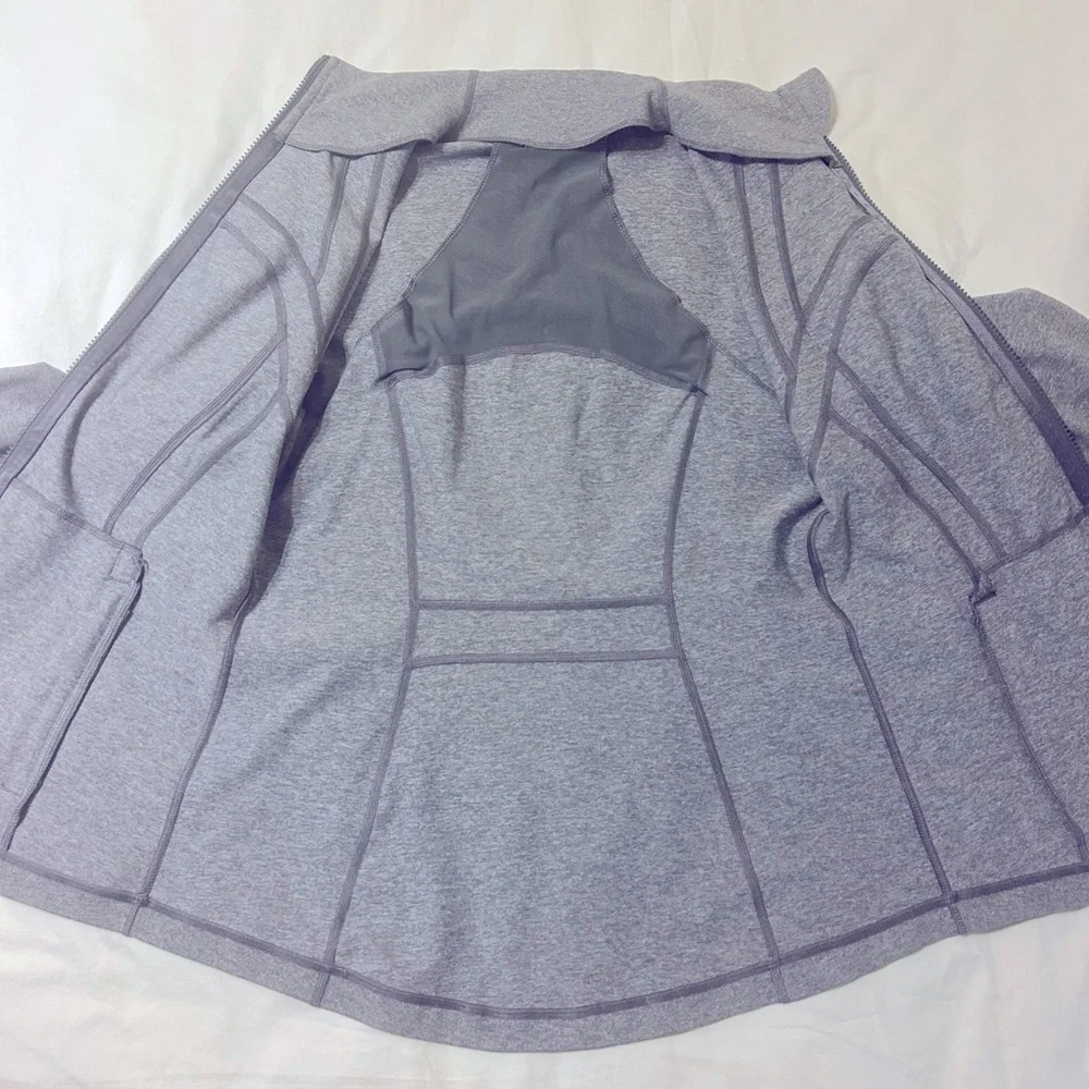 Lululemon Athletica Define Jacket Grey Size 12 - Picture 3 of 7